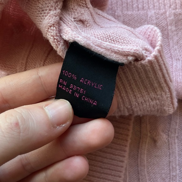 Colour Works Cable Knit Sweater - Picture 8 of 10